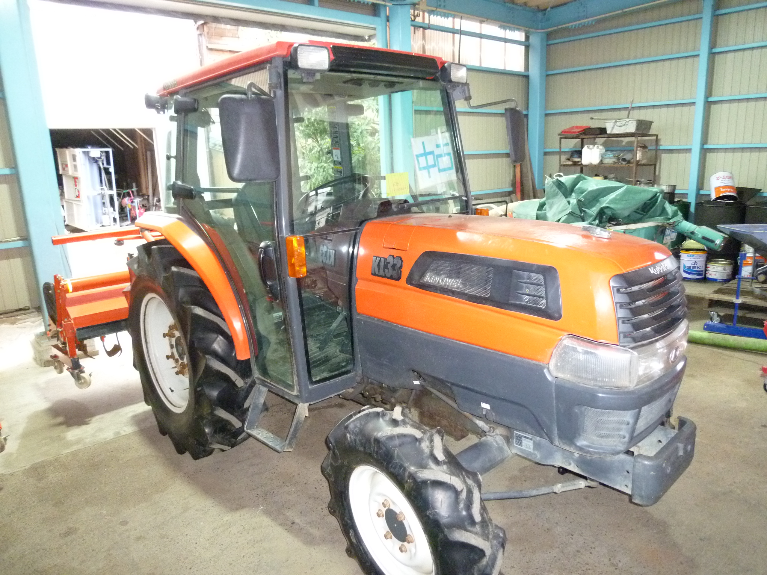 中古トラクター33馬力　クボタ　KL33FQBMA RL19K　2366時間