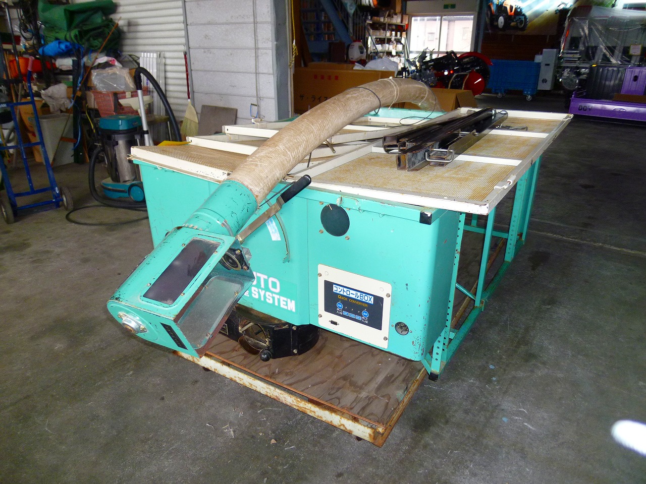 熊谷モミコンテナ　１反用　ＭＨ１０Ｗ　3相200Ｖ1.5ＫＷ　3Ｍバネコン