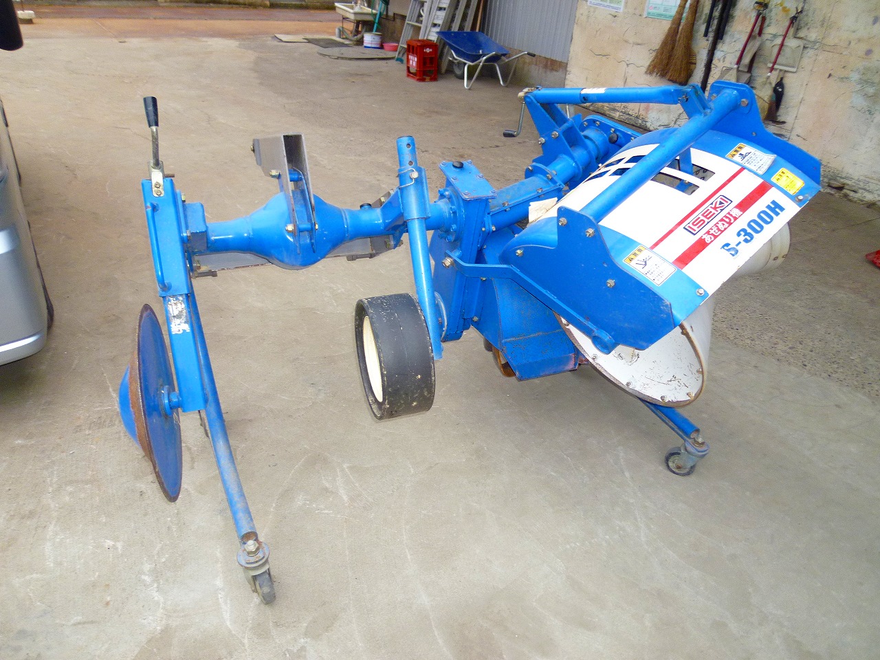 中古畦塗り機　ニプロ　BZS300H　イセキA1ヒッチ（クボタ用有り）